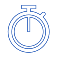 Logo de notre engagement en matière de gain de temps